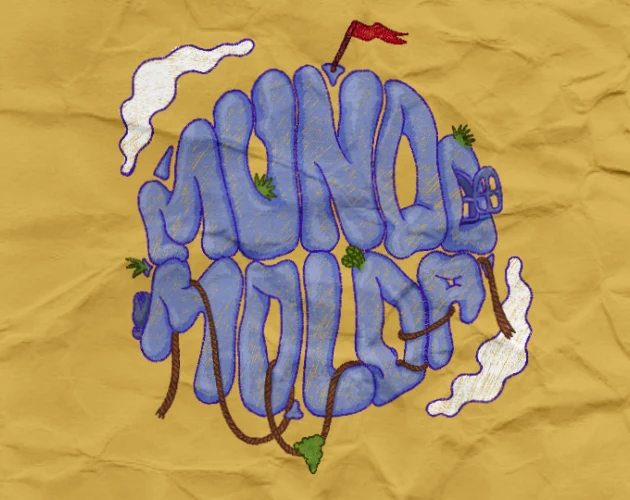 Hand-drawn title artwork for Mundo Molda